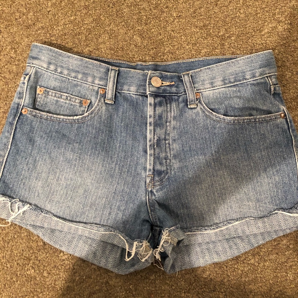 BDG denim shorts